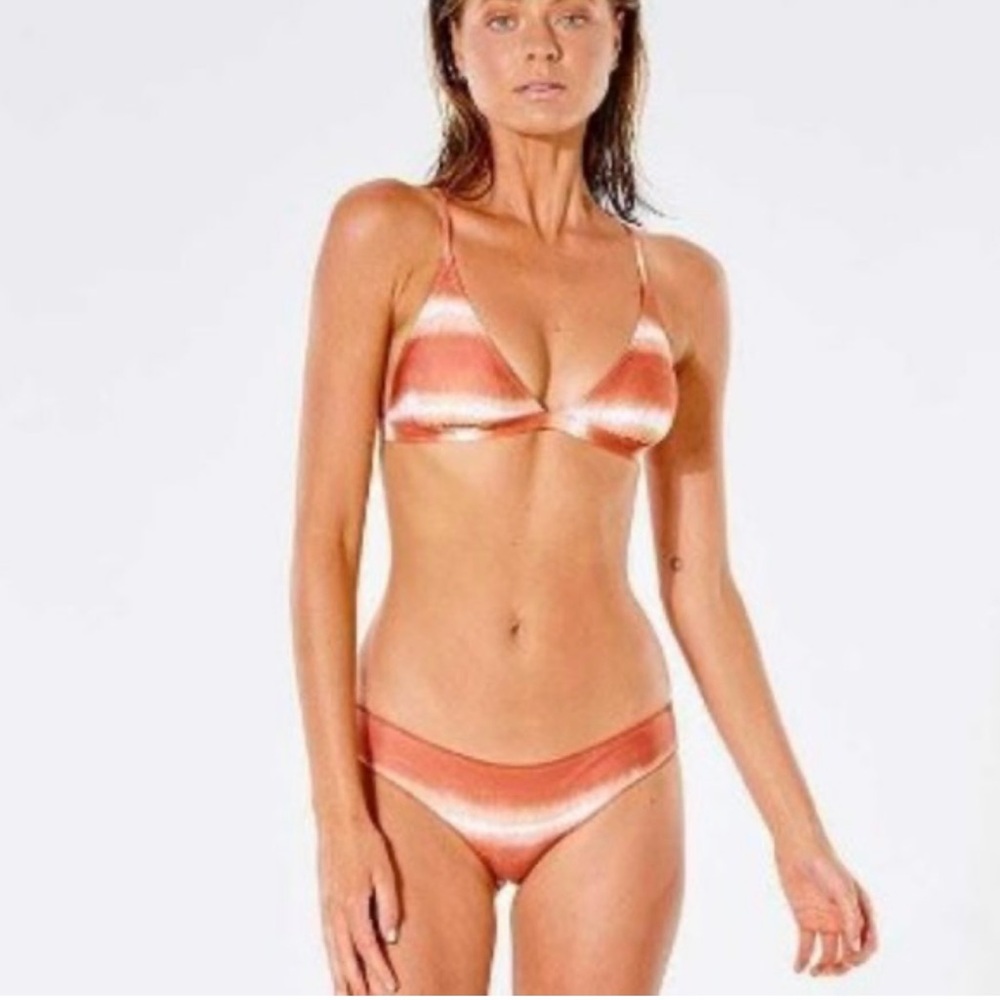 Rip Curl Classic Surf Eco Triangle Top & Eco Cheeky Bottom Bikini New Medium